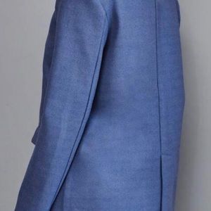 Blue oversized blazer